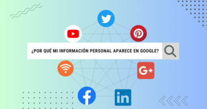 ¿Por qué mi información personal aparece en Google?