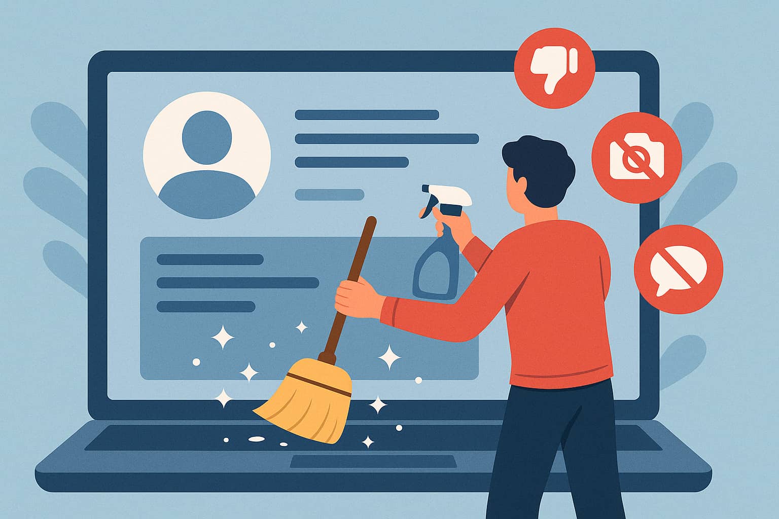 Limpia tu presencia online