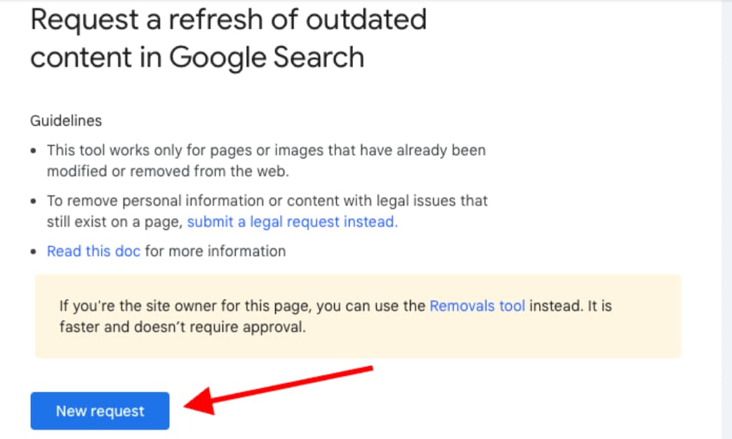 Як прибрати сторінку з індексу Google