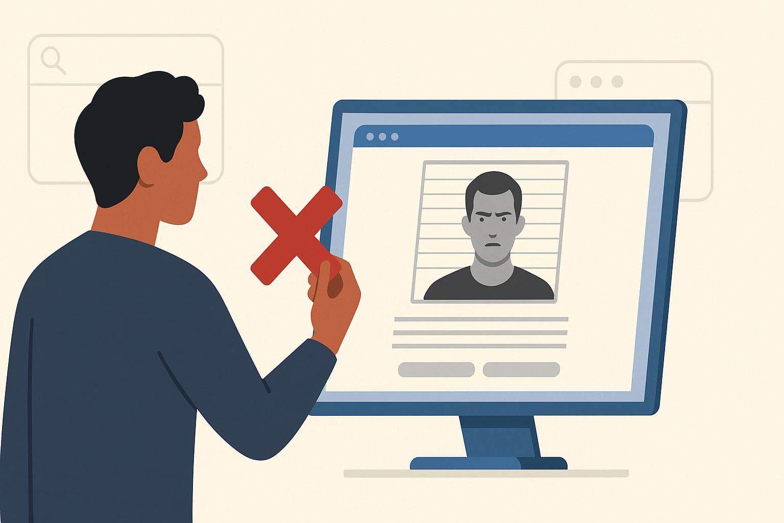 Cómo eliminar registros de arresto de internet