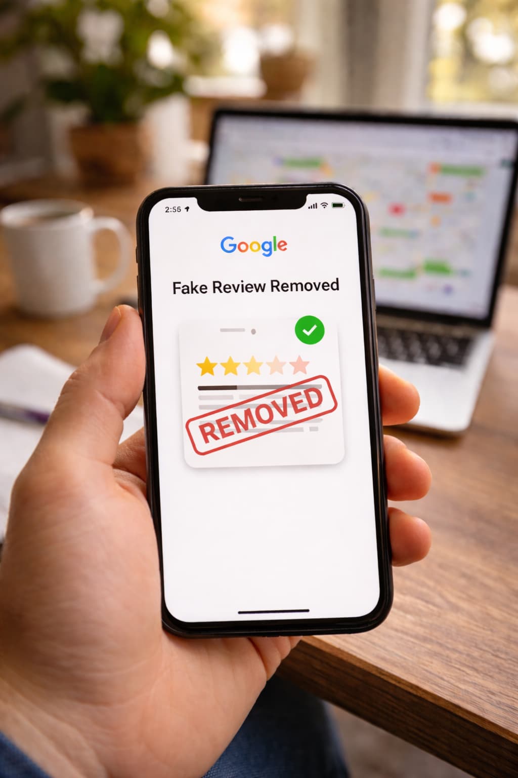 Наскільки швидко Google видаляє фейкові відгуки?